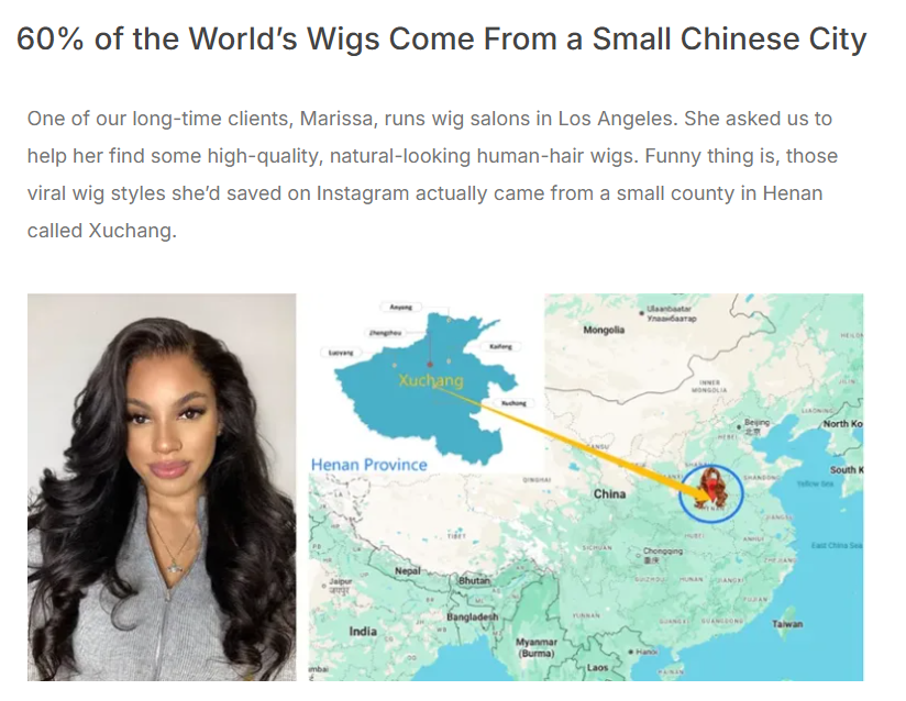 图片 单场直播拿下十万美金,在TikTok营收超千万!许昌假发闯美成功!