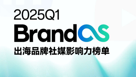 2025Q1 BrandOS 出海品牌社媒影响力榜单
