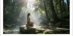 一张冥想坐垫，激发的另类生意