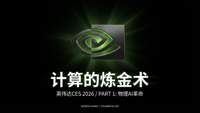 CES2026黄仁勋演讲PPT：计算的炼金术