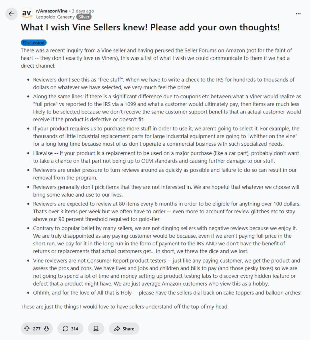 亚马逊Vine计划产品免费送都没人要？听听Vine评论者的真实想法吧！