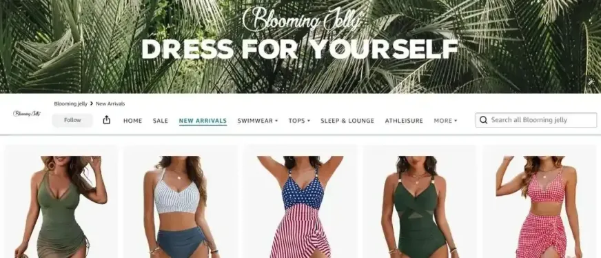 泳装品牌Blooming Jelly的突围战：情绪营销+达人矩阵创造5200万GMV